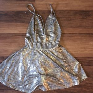 Gold romper! Great condition. Only worn once.